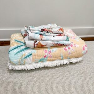 Pottery Barn Kids Queen Moana Bedding Set